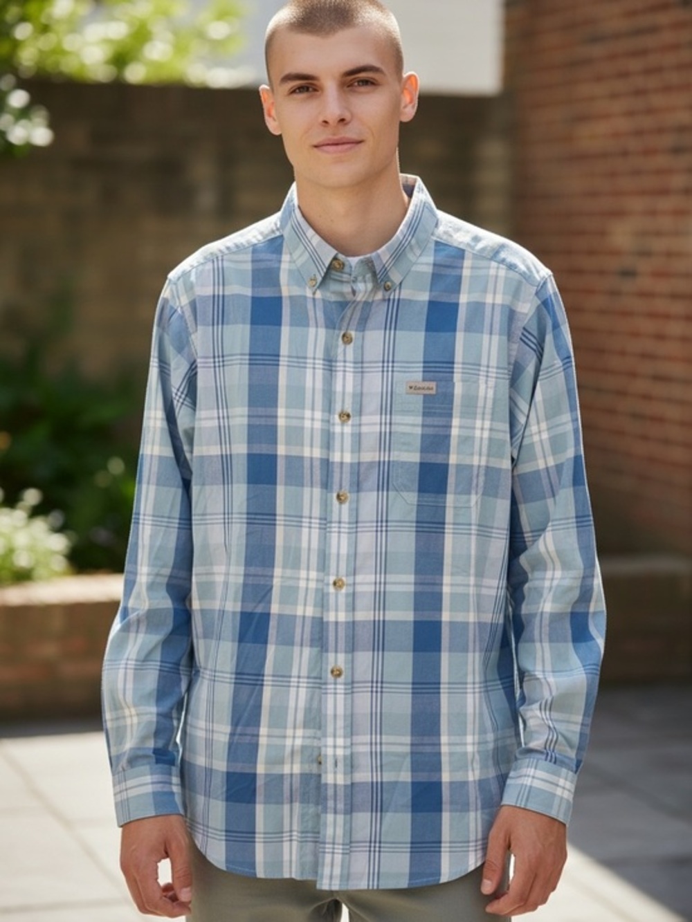 Columbia Rapid Rivers II Long Sleeve Plaid Shirt
Size Large
New With Tags